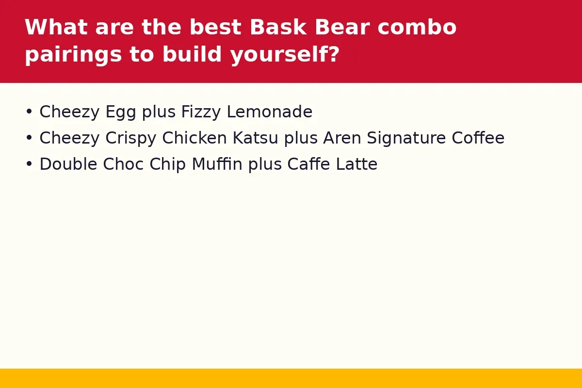 What are the best Bask Bear combo pairings to build yourself?