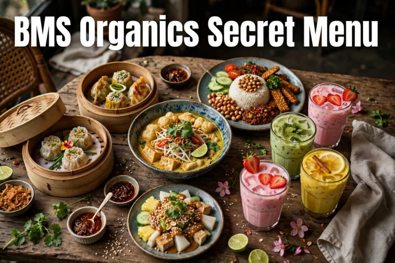BMS Organics Secret Menu Malaysia 2026