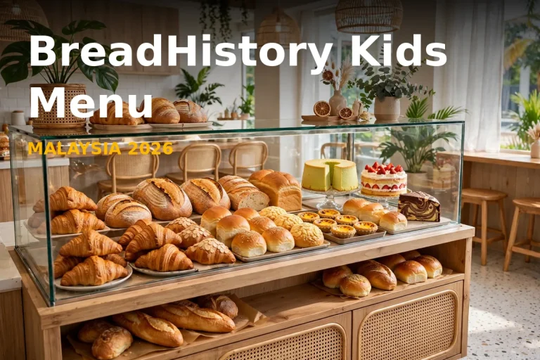 BreadHistory Kids Menu Prices Malaysia 2026