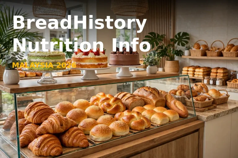 BreadHistory Nutrition Info Malaysia 2026