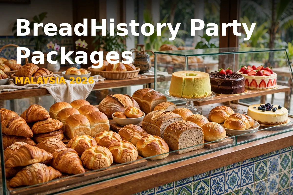 BreadHistory Party Packages Prices Malaysia 2026