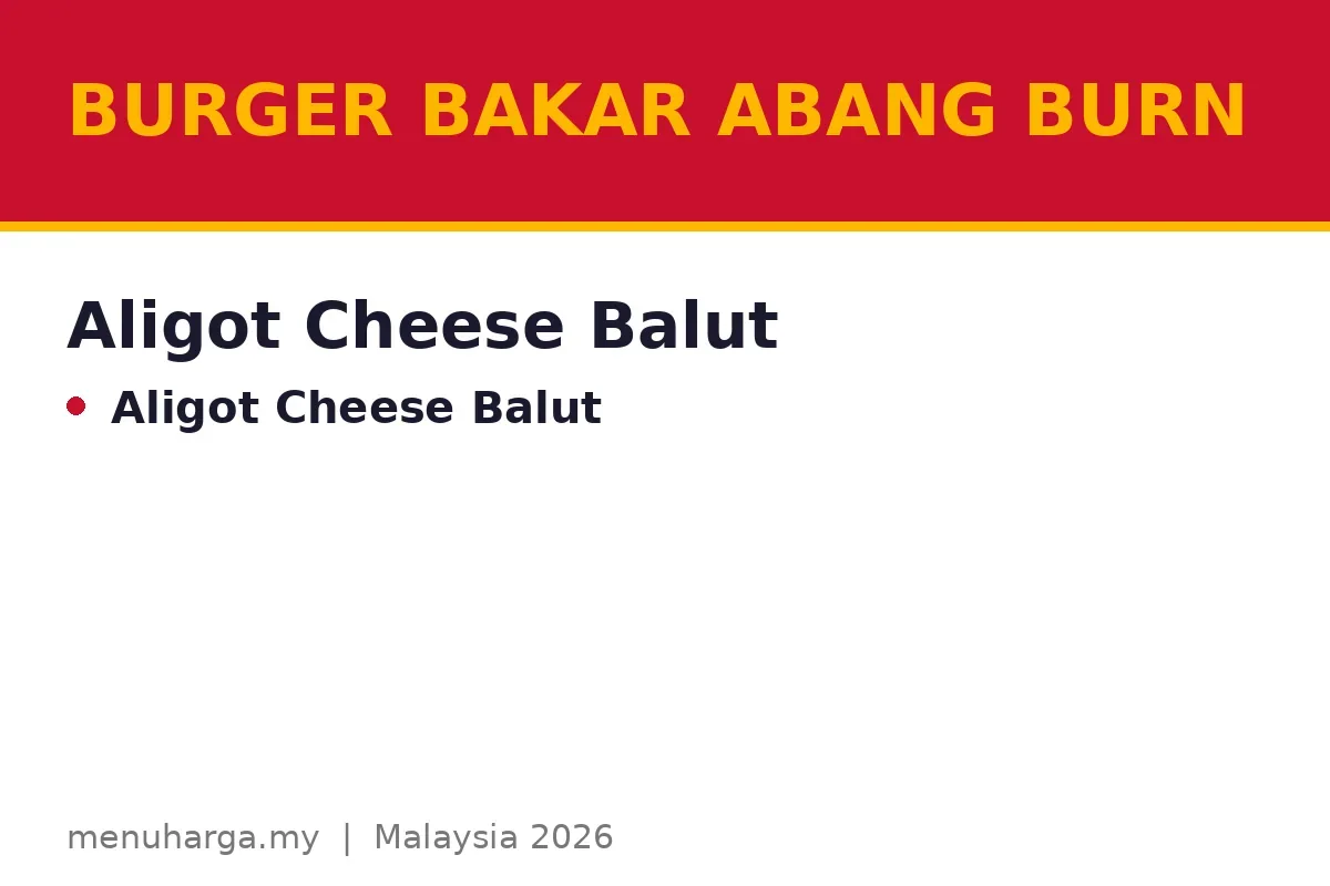 Aligot Cheese Balut