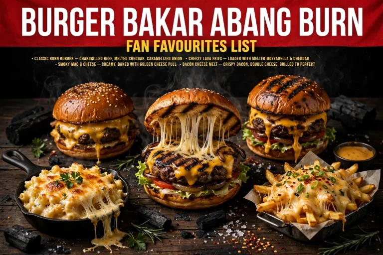 Burger Bakar Abang Burn Best Sellers Malaysia 2026