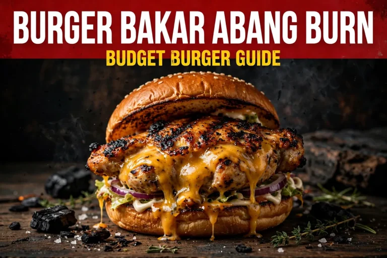 Burger Bakar Abang Burn Cheapest Items Malaysia 2026