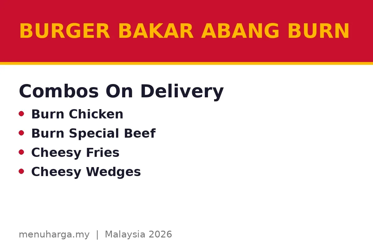 Are combos available on delivery?