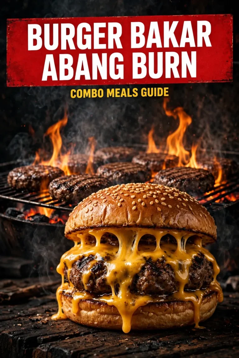 Burger Bakar Abang Burn Combo Meals Malaysia 2026