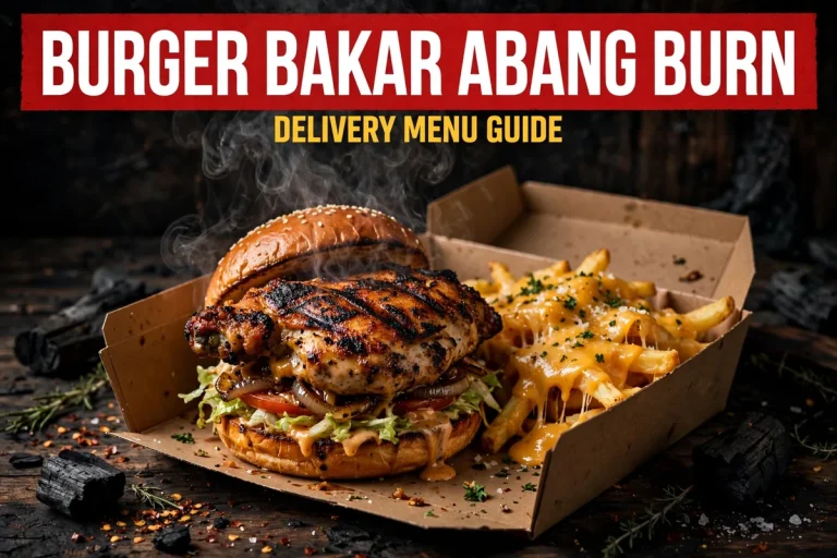 Burger Bakar Abang Burn Delivery Menu Malaysia 2026