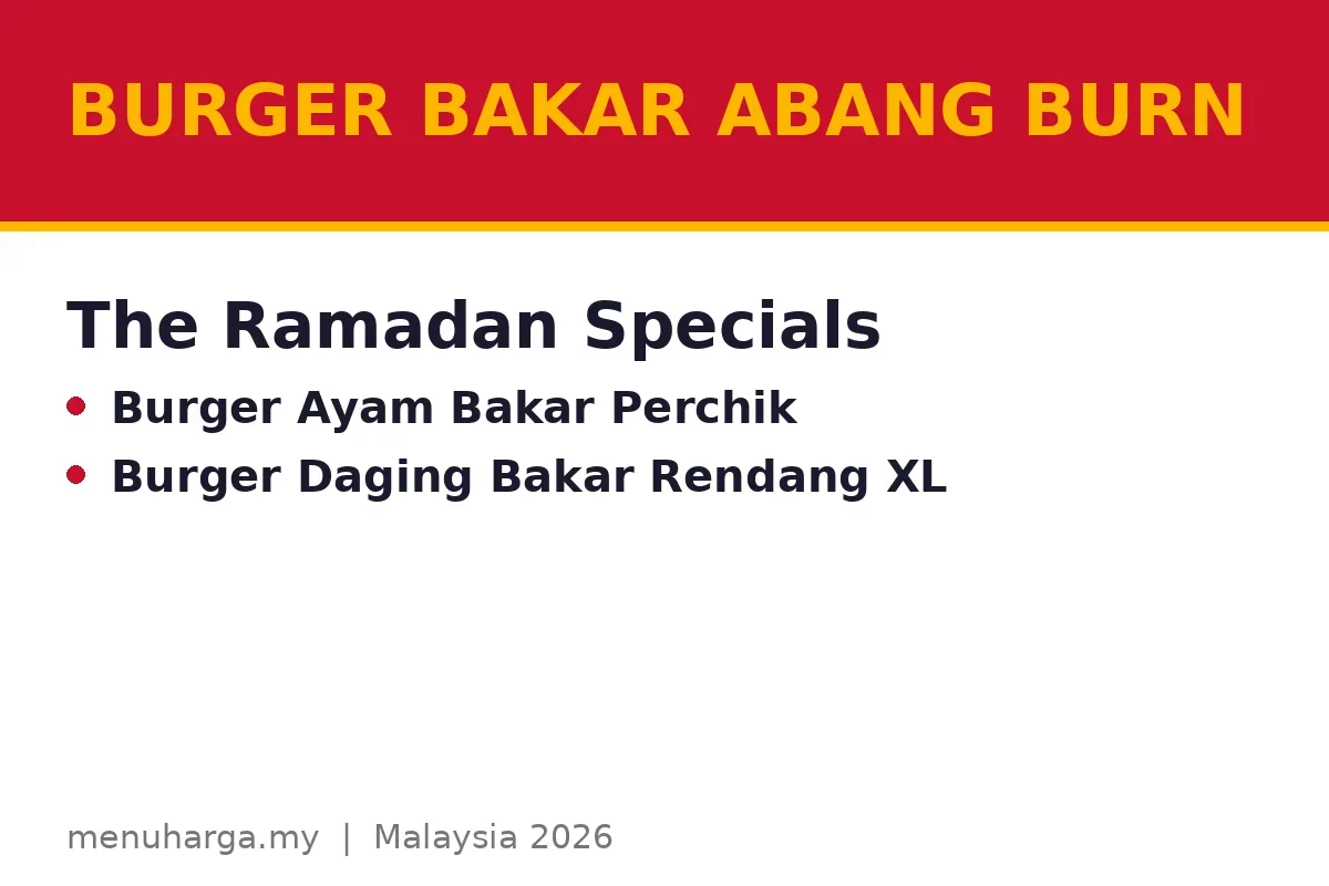 What were the Ramadan specials like?