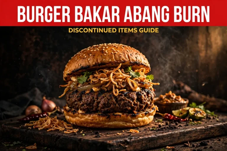 Burger Bakar Abang Burn Discontinued Items Malaysia 2026
