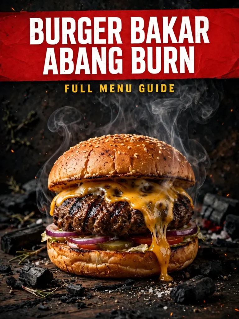 Burger Bakar Abang Burn Menu Prices Malaysia 2026