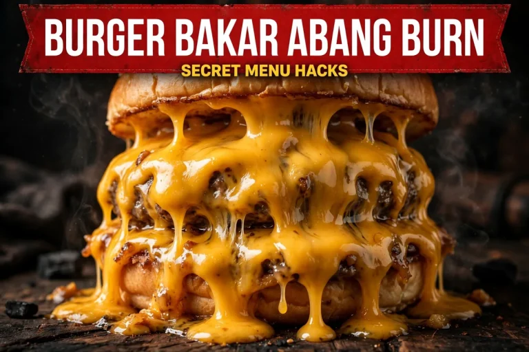 Burger Bakar Abang Burn Secret Menu Malaysia 2026