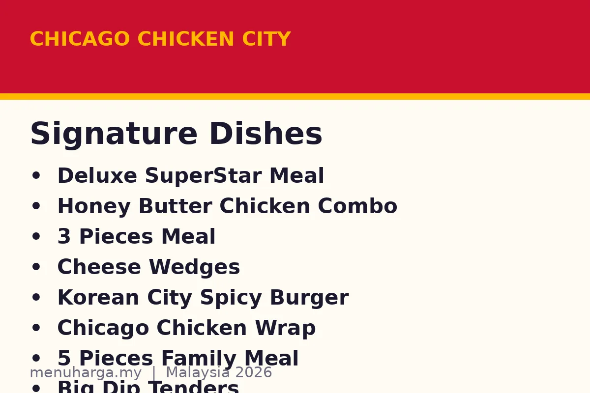 Does Chicago Chicken City have a secret menu?