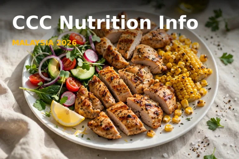 Chicago Chicken City Nutrition Info Malaysia 2026