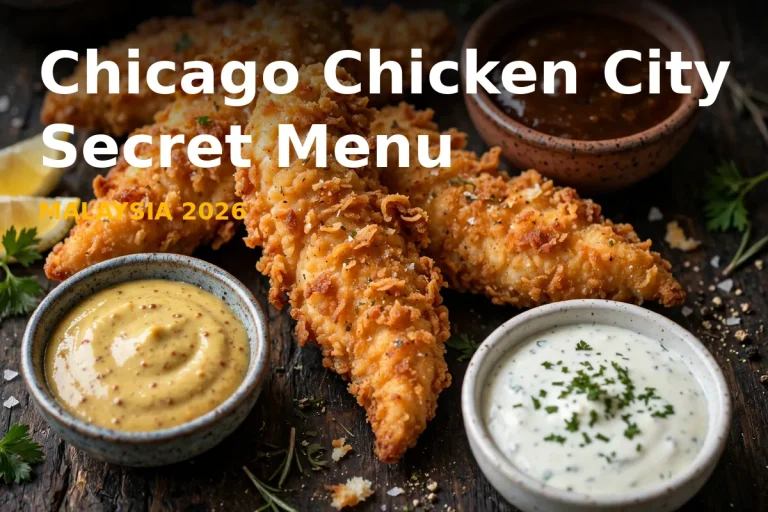 Chicago Chicken City Secret Menu Malaysia 2026