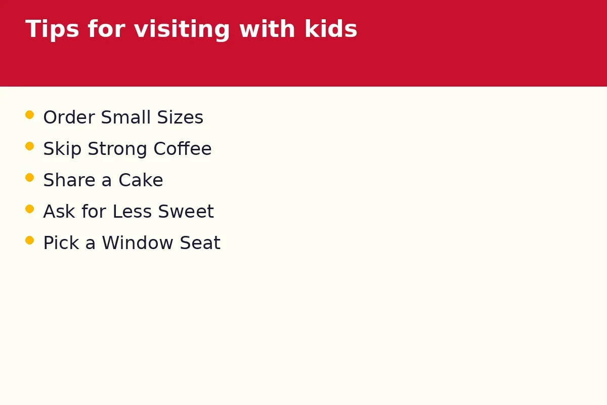 Tips for visiting with kids
