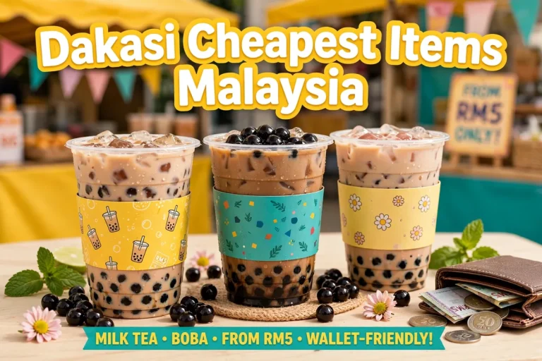 Dakasi Cheapest Items Malaysia