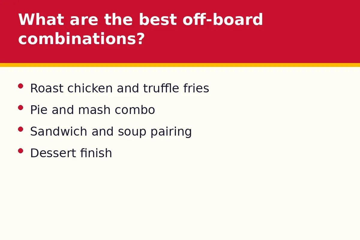 What are the best off-board combinations?