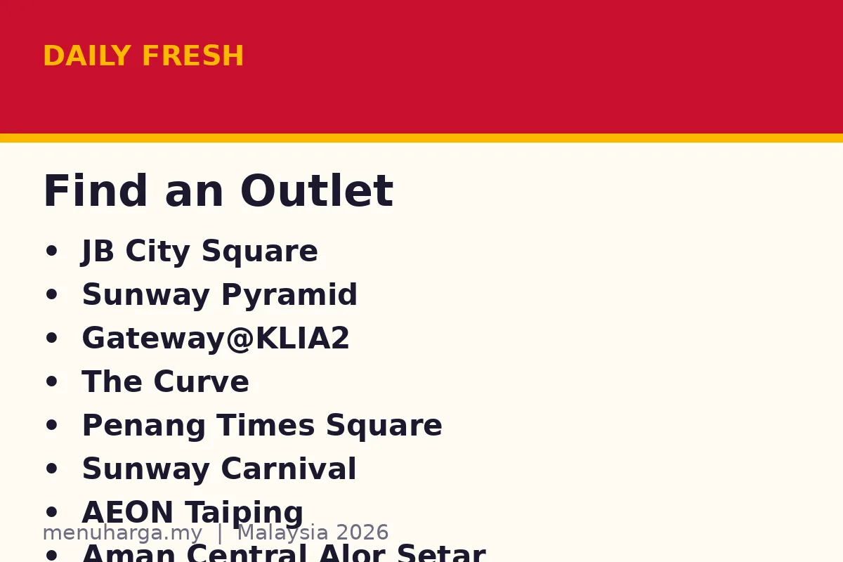 Where do you find Daily Fresh flash promos?