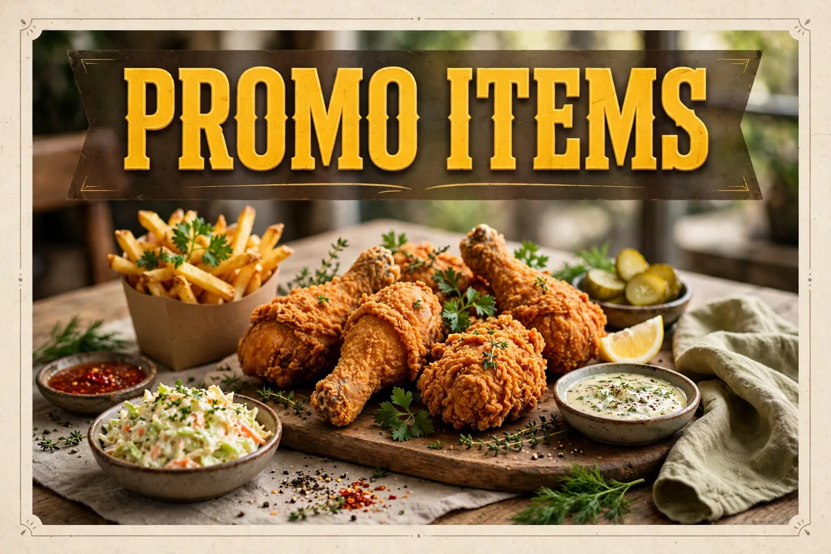 Promo and seasonal items