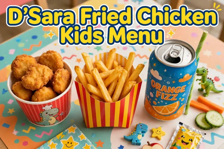 D’Sara Fried Chicken Kids Menu Malaysia 2026