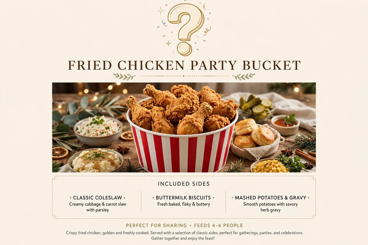 D'Sara Fried Chicken party packages FAQs