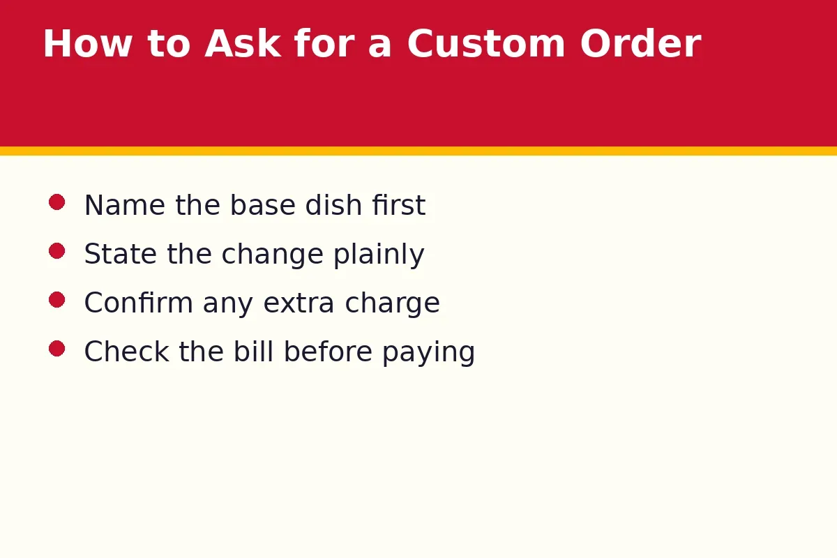 How do you order a Dubuyo secret item without awkwardness?