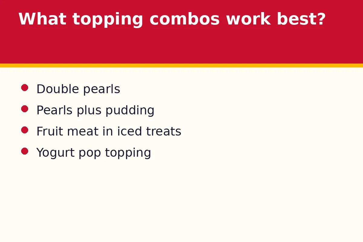 What topping combos work best at Each-A-Cup?