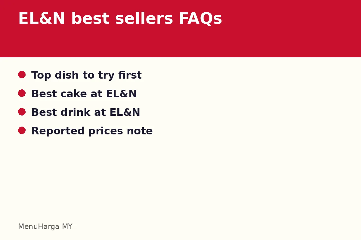 EL&N best sellers FAQs