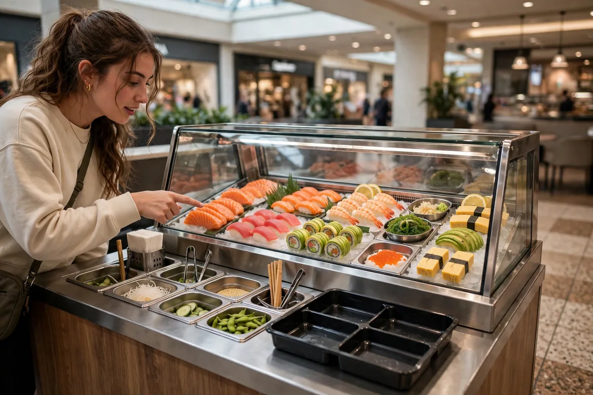 How do you build your own combo at the kiosk?