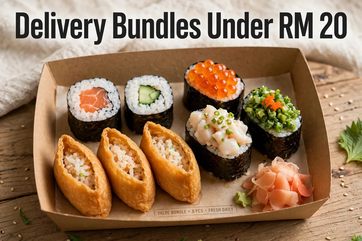 Best delivery bundles under RM 20