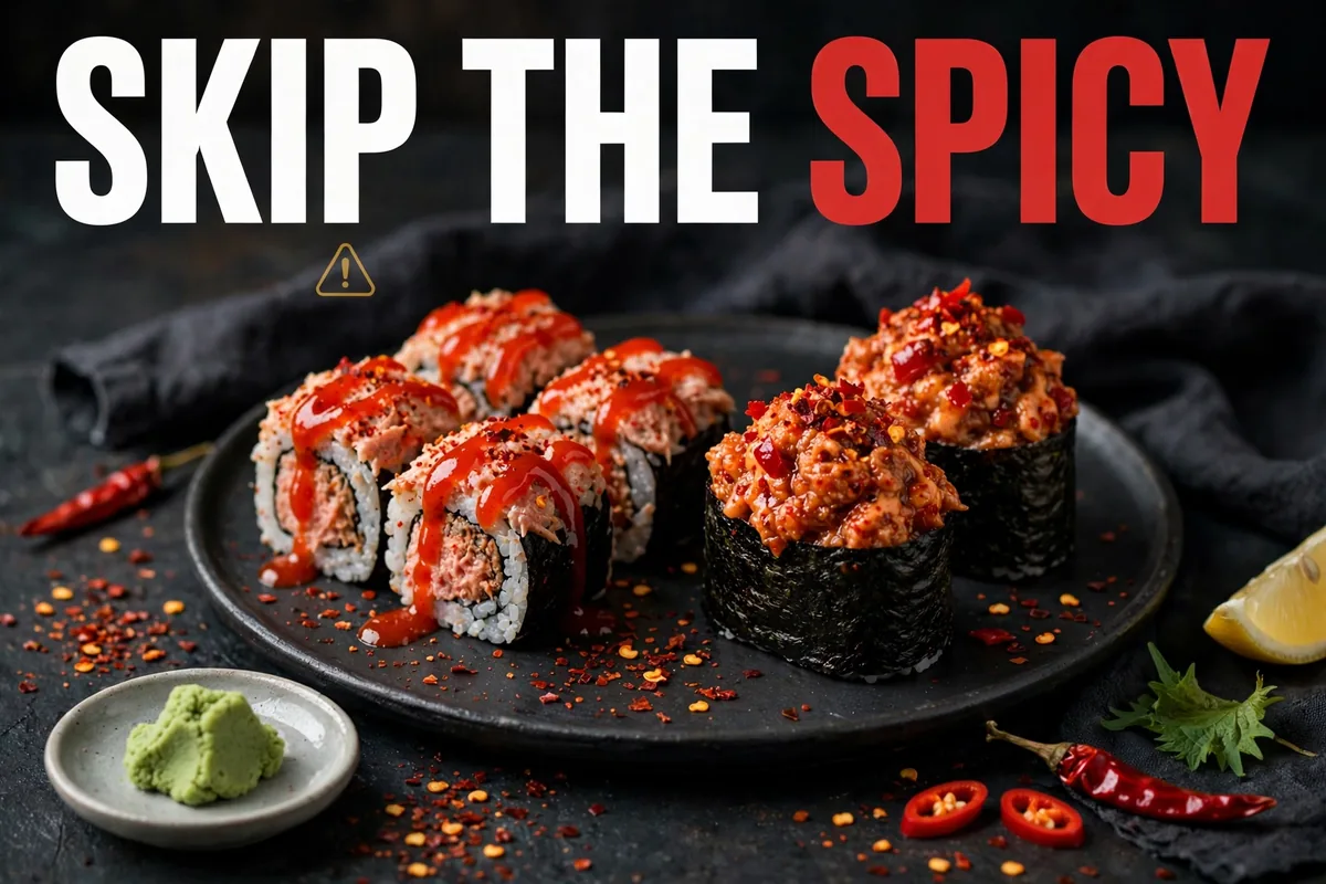Which Empire Sushi items should kids avoid?