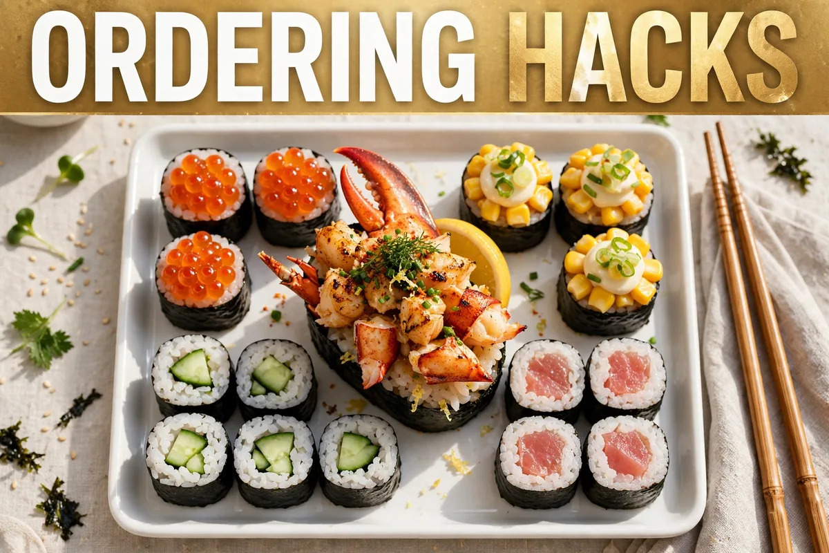 What ordering hacks do regulars use at Empire Sushi?
