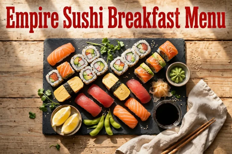 Empire Sushi Breakfast Menu Prices Malaysia 2026: What to Eat in the Morning