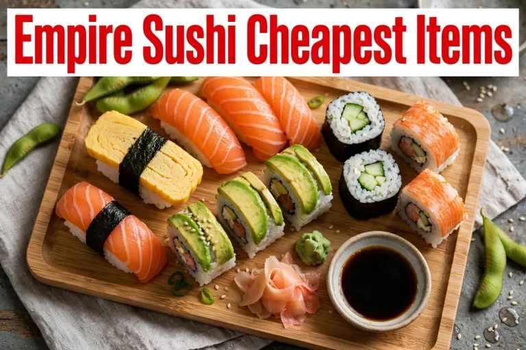 Empire Sushi Cheapest Items Prices Malaysia 2026: Budget Guide