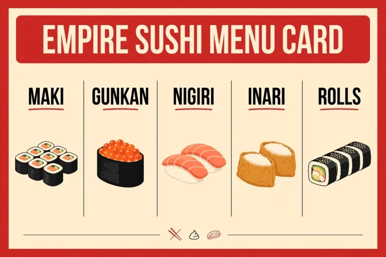 Empire Sushi Menu Card 2026 | Malaysia Prices & Categories