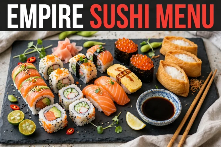 Empire Sushi Menu Prices Malaysia 2026 | Full Menu with Harga