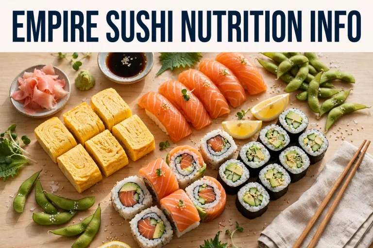 Empire Sushi Nutrition Info Malaysia 2026