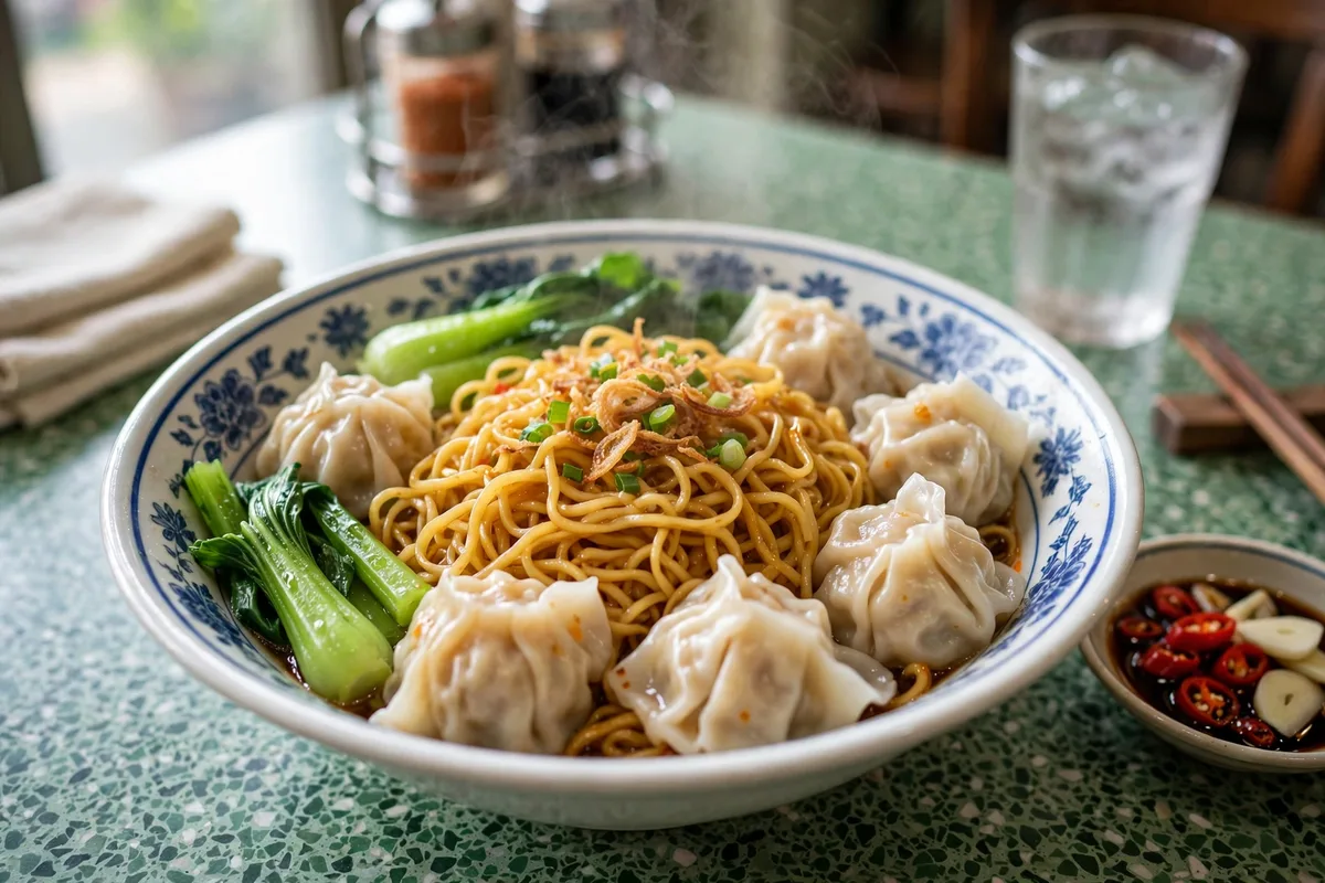 How do you build the cheapest full meal at Encik Tan?
