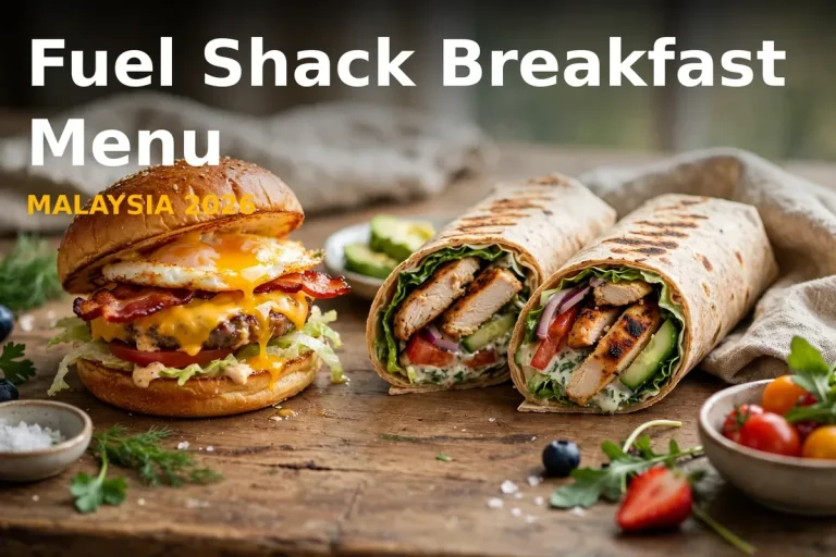 Fuel Shack Breakfast Menu Prices Malaysia 2026