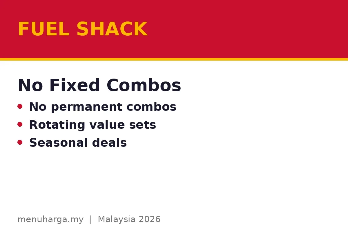 Does Fuel Shack have combo meals?