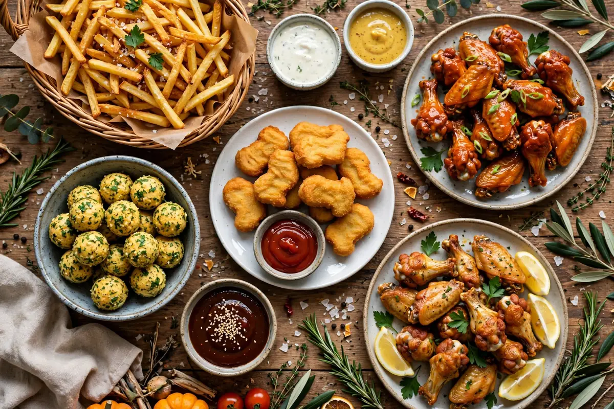 Finger food that feeds a table