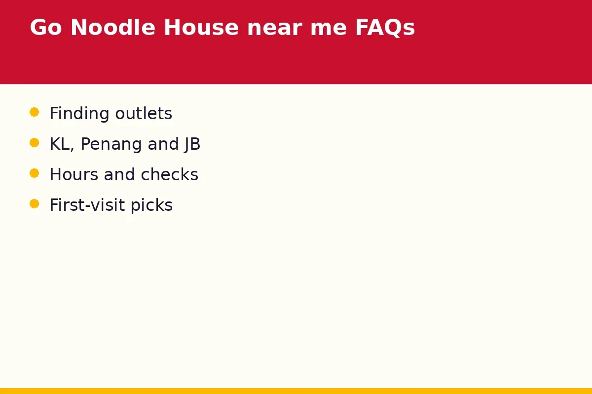Go Noodle House near me FAQs