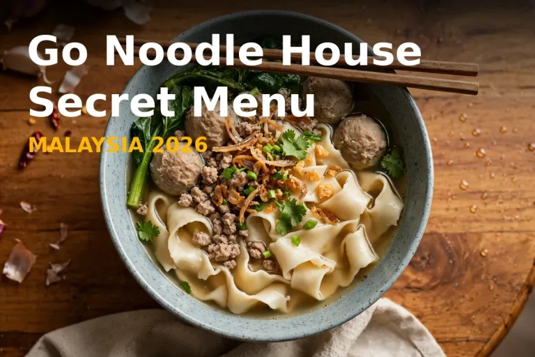 Go Noodle House Secret Menu