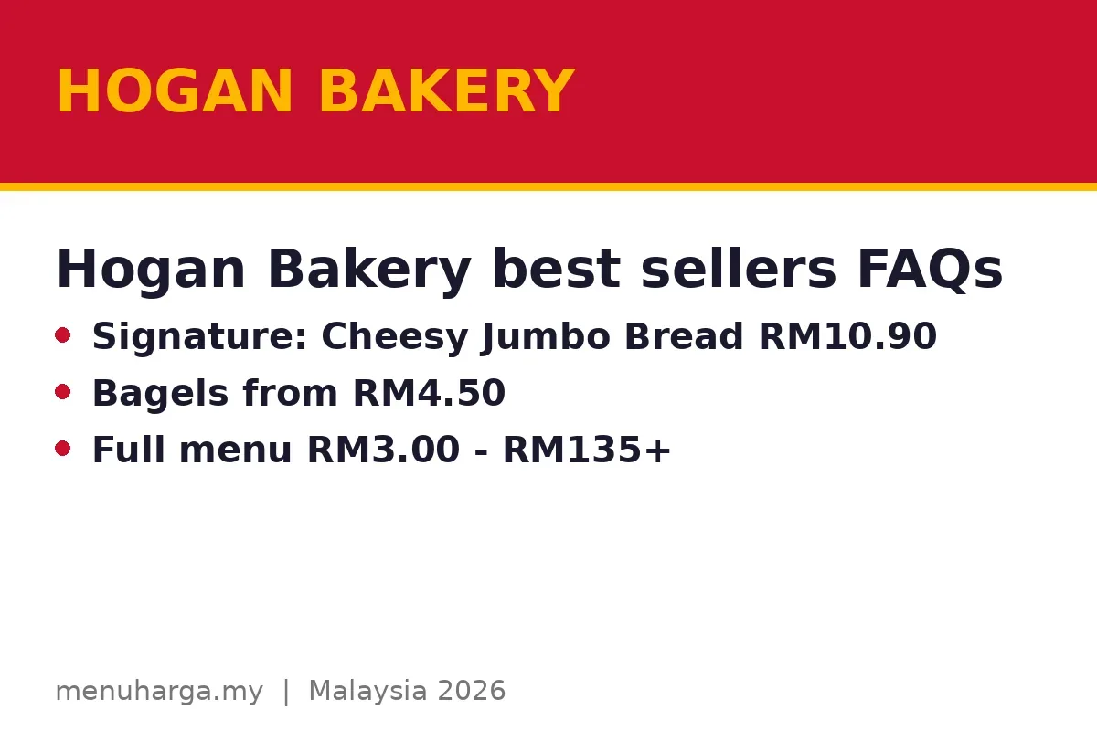 Hogan Bakery best sellers FAQs