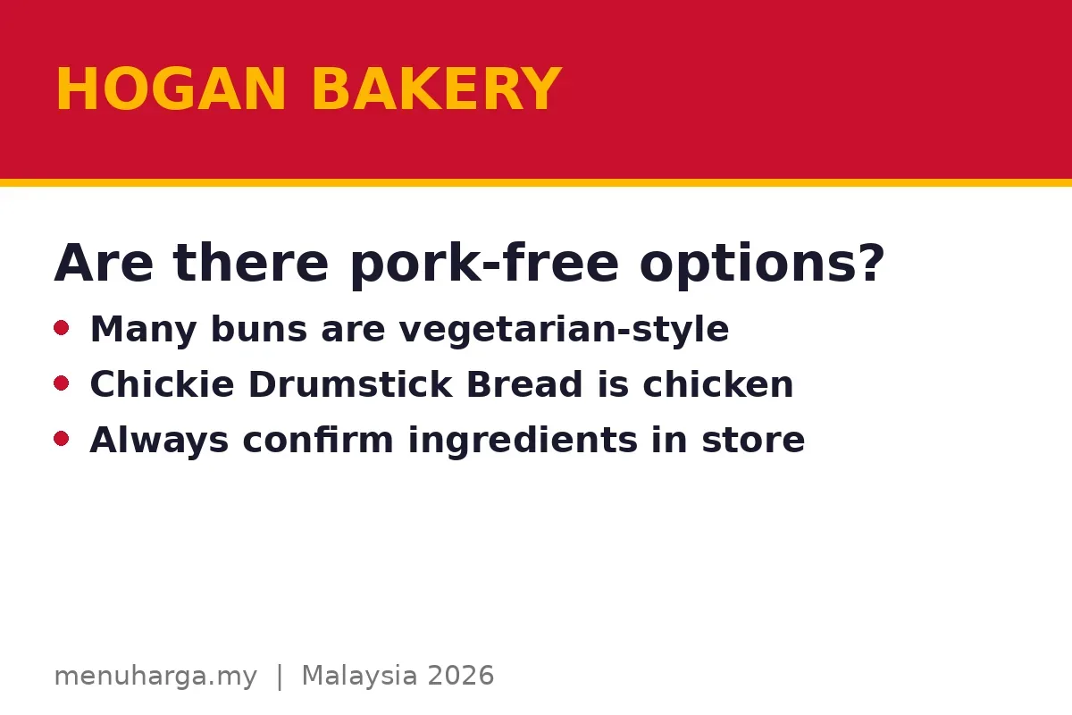 Are there pork-free options?