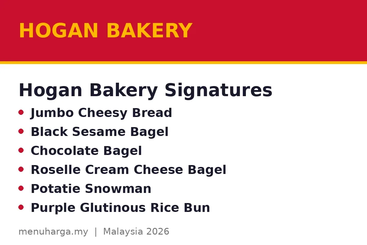 What are Hogan Bakery's most famous items?