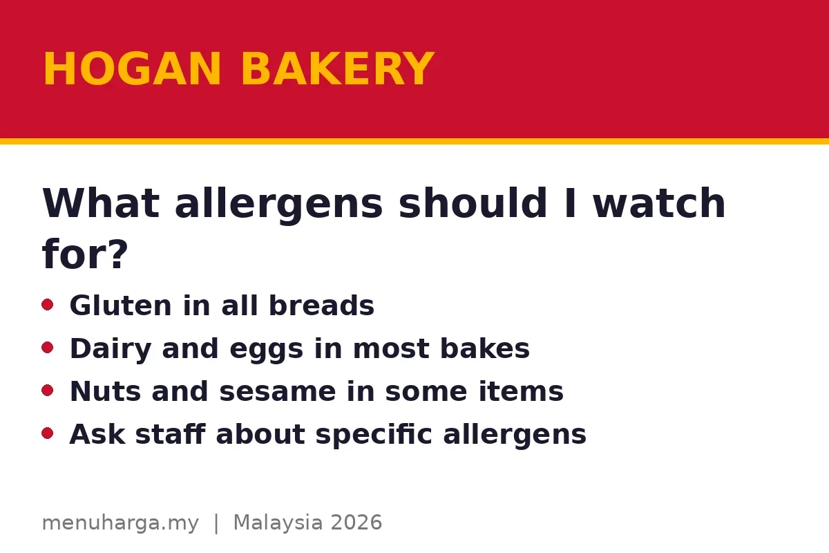 What allergens should I watch for?