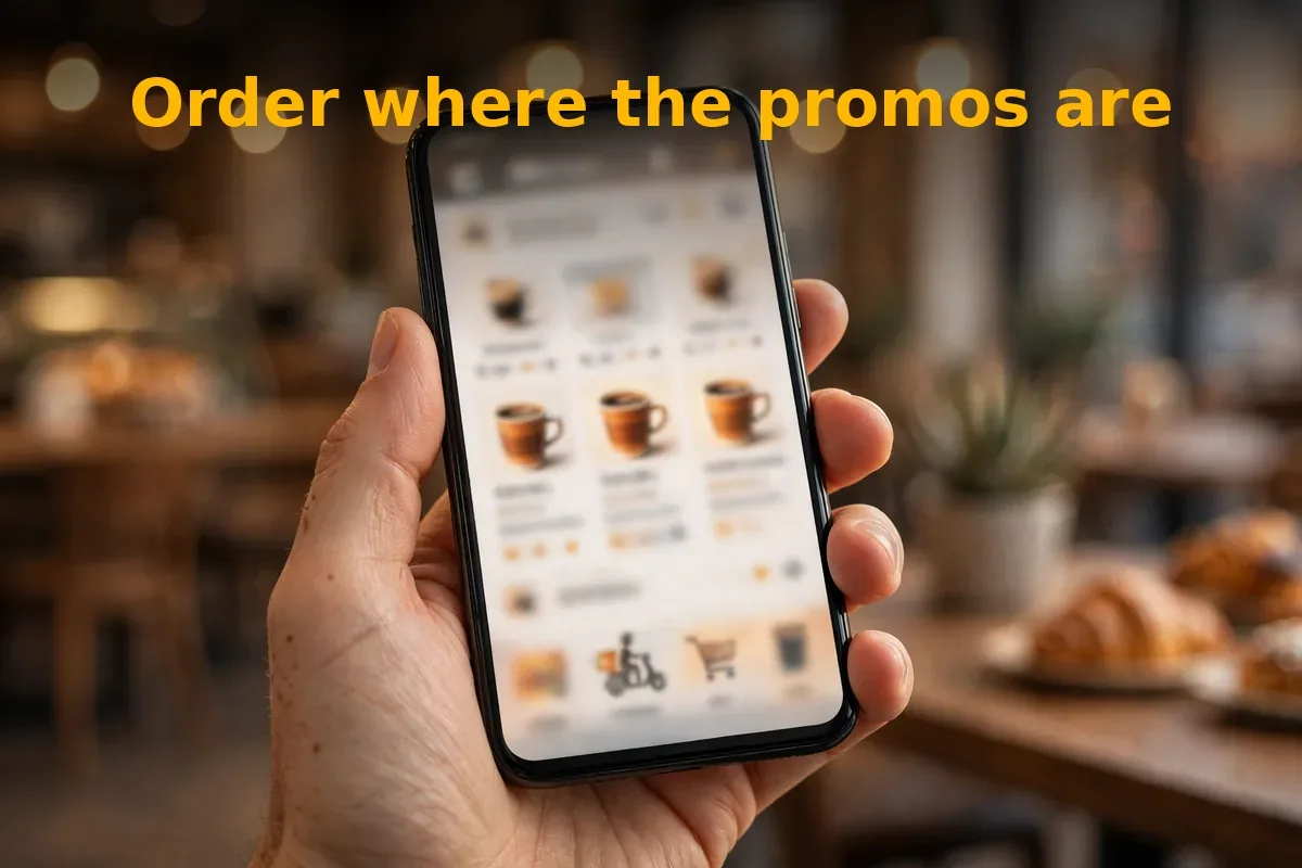 Order where the promos are