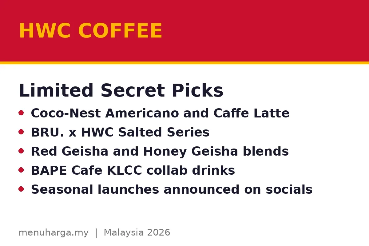 Which limited drinks work like secret menu items?