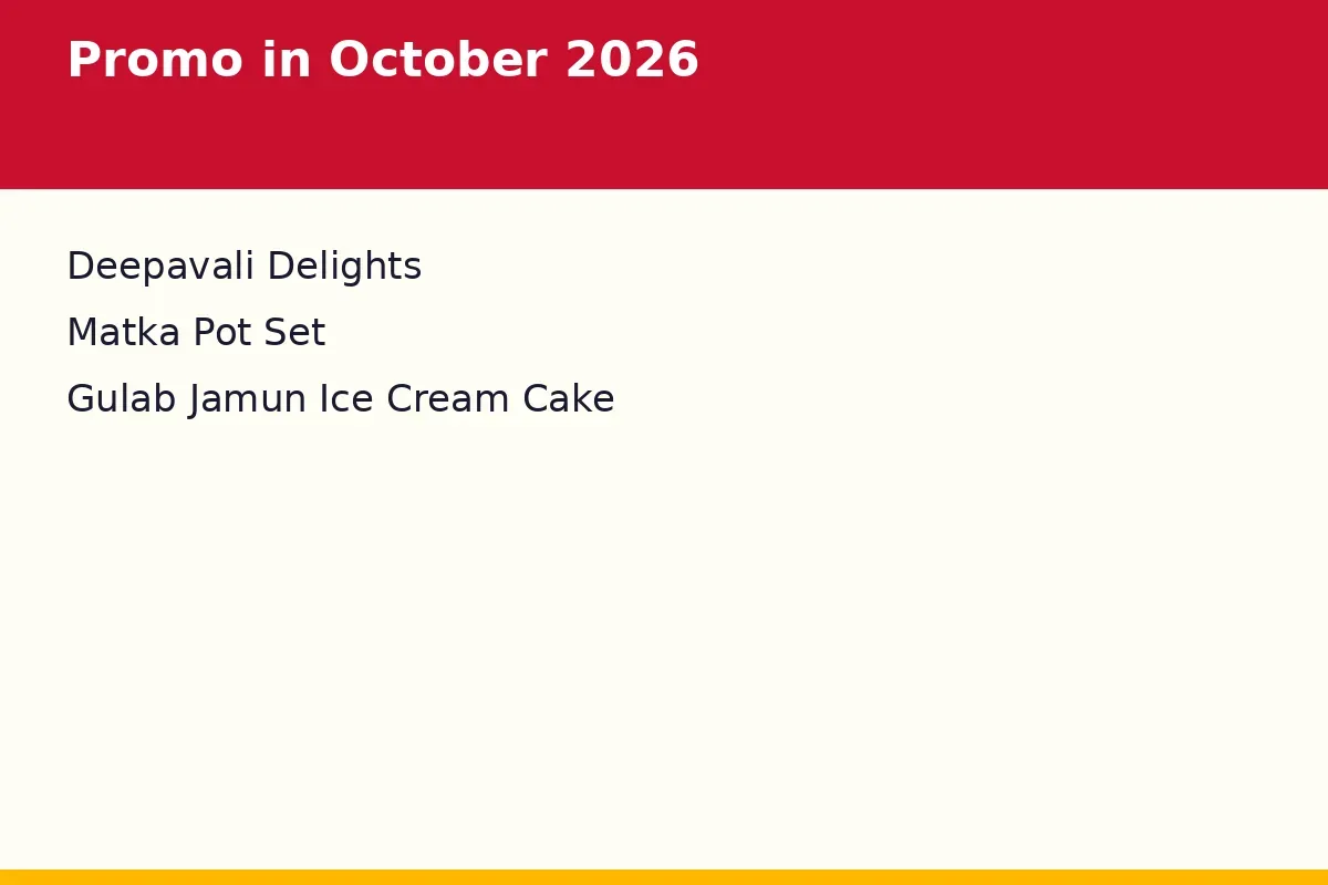 Is there an Inside Scoop promo running in October 2026?